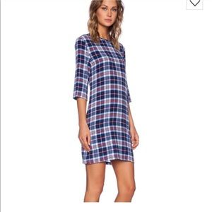 Plaid Aubrey Equipment Dress